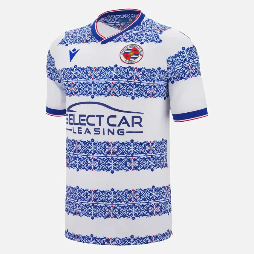 Camisas de jogo em casa do Reading FC 2025/26 para adultos Camisas de jogo em casa do Reading FC 2025/26 para adultos