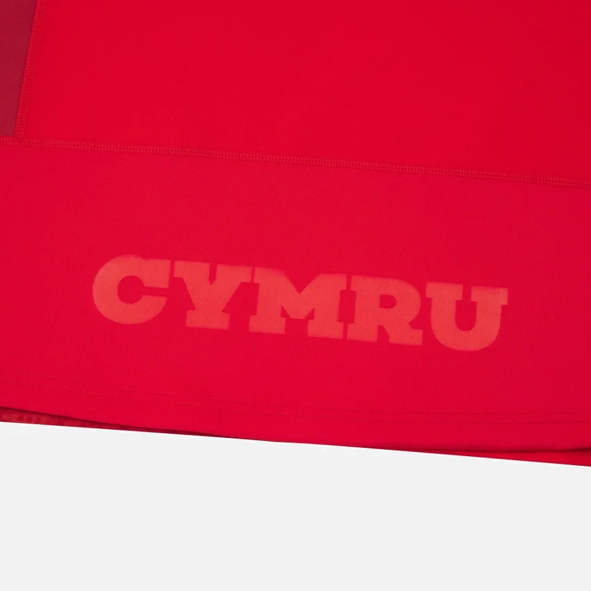 Camisas de jogo em casa do Welsh Rugby 2025/26 Camisas de jogo em casa do Welsh Rugby 2025/26