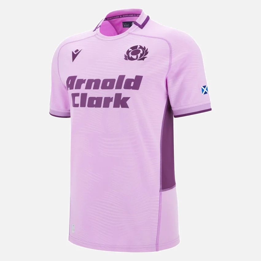 Camisas de jogo fora da Scottish Rugby 2025/26 Camisas de jogo fora da Scottish Rugby 2025/26