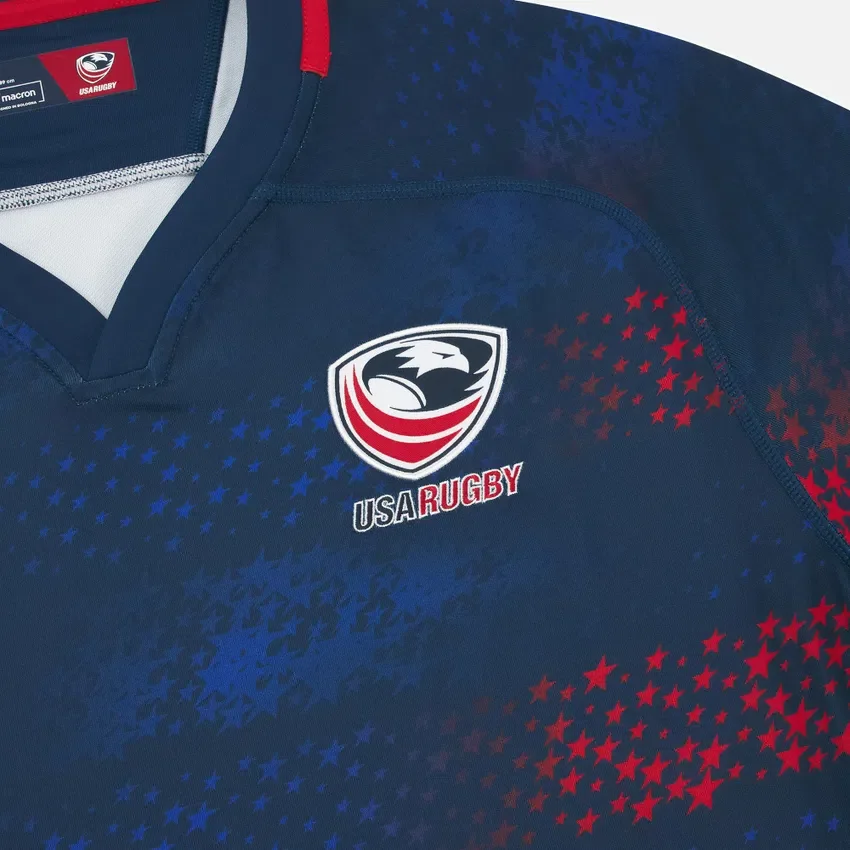 Camisas de jogo fora de casa da USA Rugby 2025/26 para adultos Camisas de jogo fora de casa da USA Rugby 2025/26 para adultos