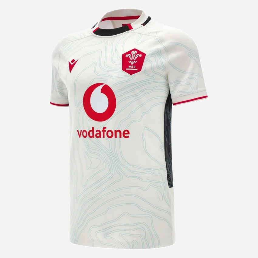 Camisas de jogo fora de casa do Welsh Rugby 2025/26 Camisas de jogo fora de casa do Welsh Rugby 2025/26