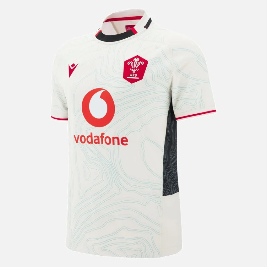 Camisas de jogo fora de casa do Welsh Rugby 2025/26 Camisas de jogo fora de casa do Welsh Rugby 2025/26