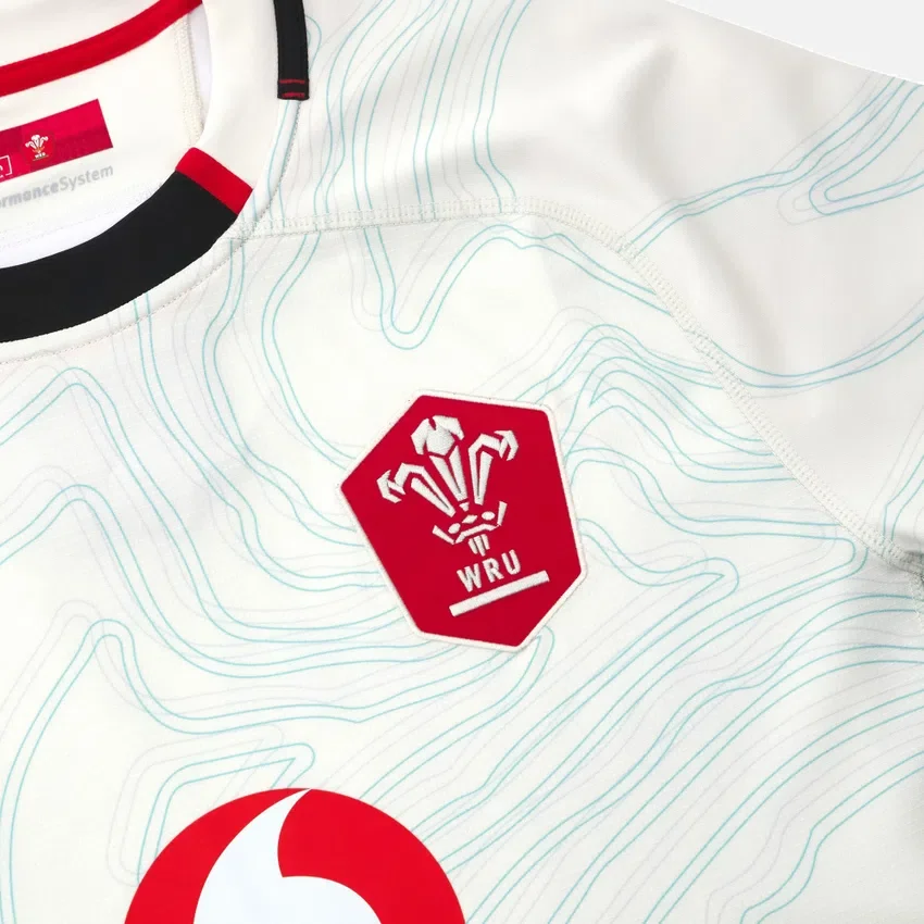 Camisas de jogo fora de casa do Welsh Rugby 2025/26 Camisas de jogo fora de casa do Welsh Rugby 2025/26