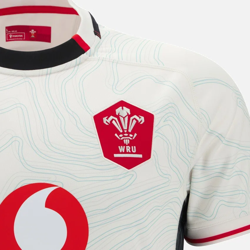 Camisas de jogo fora de casa do Welsh Rugby 2025/26 Camisas de jogo fora de casa do Welsh Rugby 2025/26