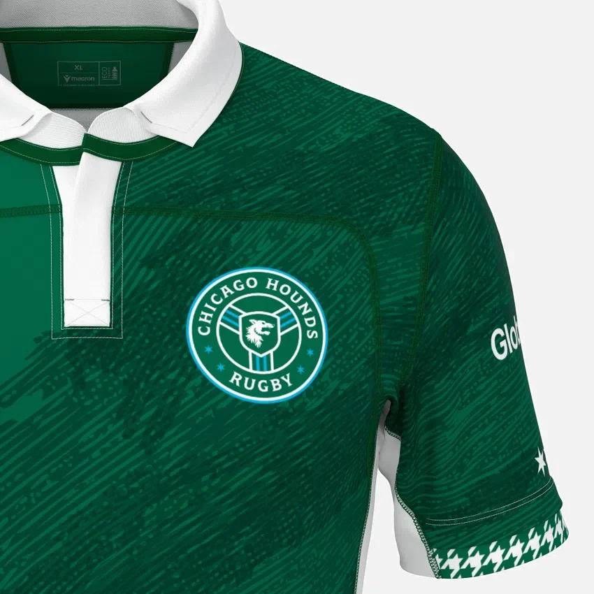 Camisas de jogo fora de casa dos Chicago Hounds 2024/25 para adultos Camisas de jogo fora de casa dos Chicago Hounds 2024/25 para adultos