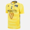 Camisas de jogo fora de casa réplica para adultos do Zebre Parma 2025/26 Camisas de jogo fora de casa réplica para adultos do Zebre Parma 2025/26