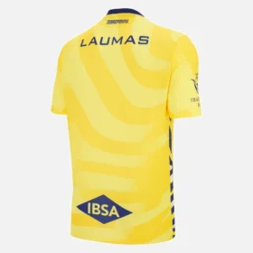 Camisas de jogo fora de casa réplica para adultos do Zebre Parma 2025/26 Camisas de jogo fora de casa réplica para adultos do Zebre Parma 2025/26