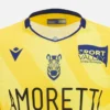 Camisas de jogo fora de casa réplica para adultos do Zebre Parma 2025/26 Camisas de jogo fora de casa réplica para adultos do Zebre Parma 2025/26