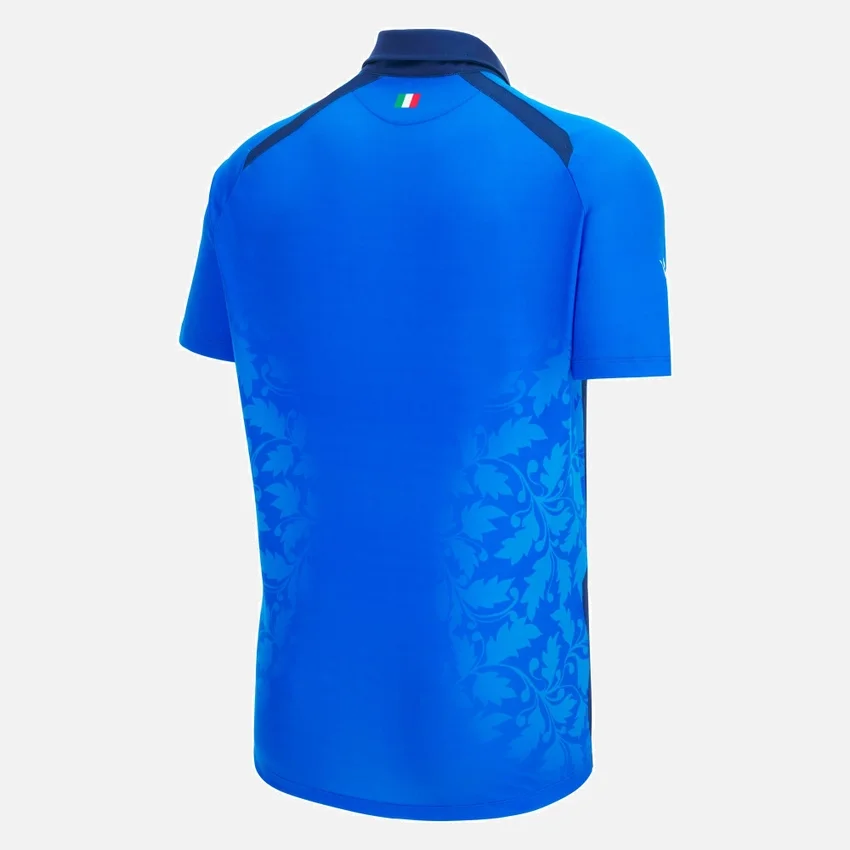 Camisas de jogo masculinas da Federação Italiana de Críquete para o Campeonato do Mundo de 2026 Camisas de jogo masculinas da Federação Italiana de Críquete para o Campeonato do Mundo de 2026