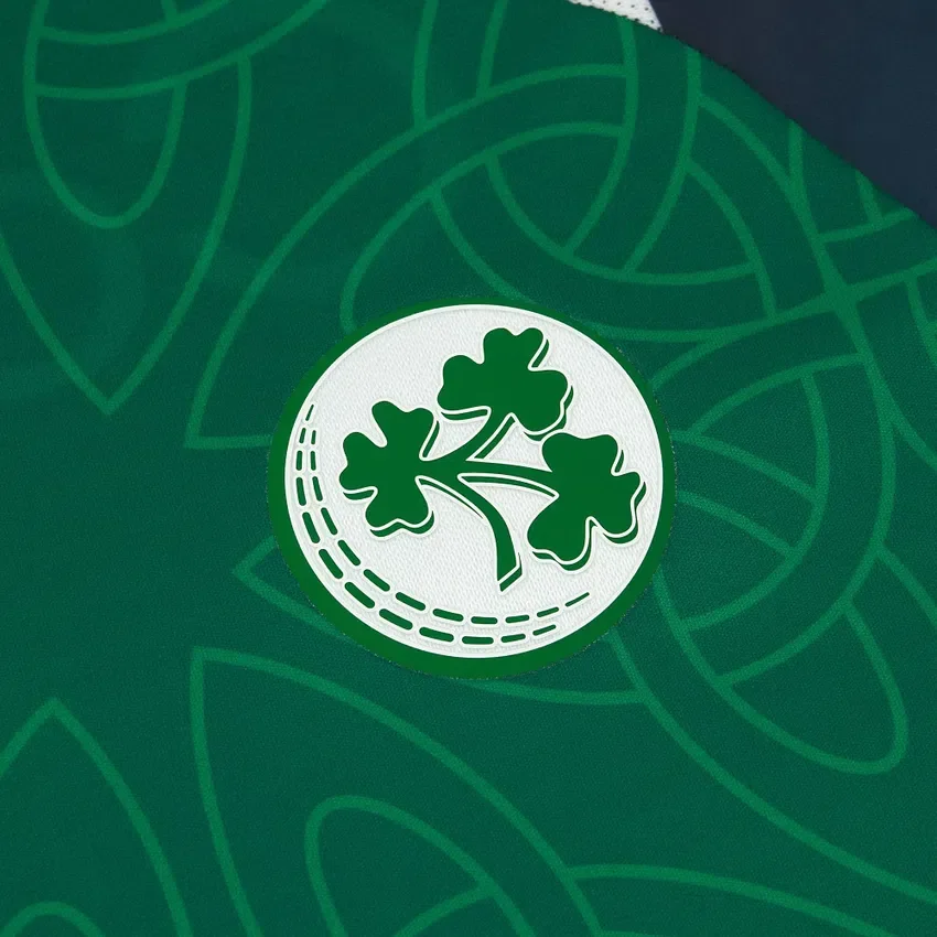 Camisas de jogo ODI da Seleção de Críquete da Irlanda 2026/28 Camisas de jogo ODI da Seleção de Críquete da Irlanda 2026/28