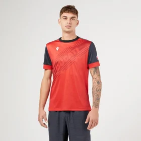 Camisas de Padel Vermelhas Macron X Ducati Camisas de Padel Vermelhas Macron X Ducati