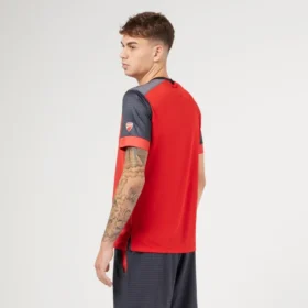 Camisas de Padel Vermelhas Macron X Ducati Camisas de Padel Vermelhas Macron X Ducati