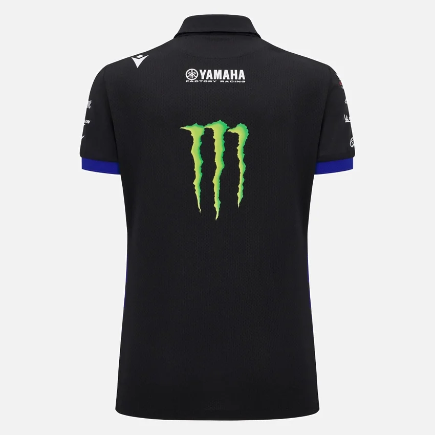 Camisas de polo femininas Yamaha Factory Racing 2025 Camisas de polo femininas Yamaha Factory Racing 2025