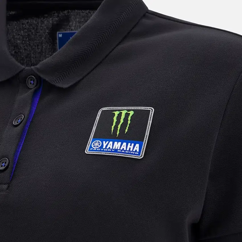 Camisas de polo femininas Yamaha Factory Racing 2025 Camisas de polo femininas Yamaha Factory Racing 2025