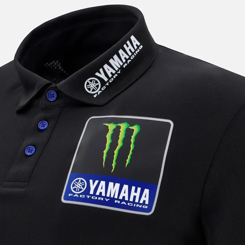 Camisas de polo júnior Yamaha Factory Racing 2025 Camisas de polo júnior Yamaha Factory Racing 2025
