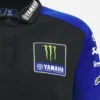Camisas de polos réplica da equipa feminina Monster Energy Yamaha MotoGP 2026 Camisas de polos réplica da equipa feminina Monster Energy Yamaha MotoGP 2026