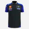 Camisas de Polos Réplica da Equipa Masculina Monster Energy Yamaha MotoGP 2026 Camisas de Polos Réplica da Equipa Masculina Monster Energy Yamaha MotoGP 2026