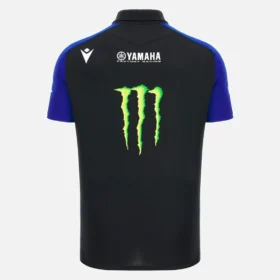 Camisas de Polos Réplica da Equipa Masculina Monster Energy Yamaha MotoGP 2026