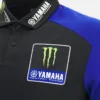 Camisas de Polos Réplica da Equipa Masculina Monster Energy Yamaha MotoGP 2026 Camisas de Polos Réplica da Equipa Masculina Monster Energy Yamaha MotoGP 2026