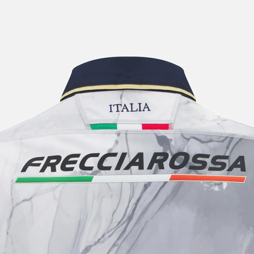 Camisas de réplica em poliéster para adultos da Italia Rugby 2025/26 (fora de casa) Camisas de réplica em poliéster para adultos da Italia Rugby 2025/26 (fora de casa)