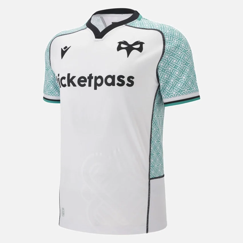 Camisas de réplica fora de casa dos Ospreys 2025/26 Camisas de réplica fora de casa dos Ospreys 2025/26