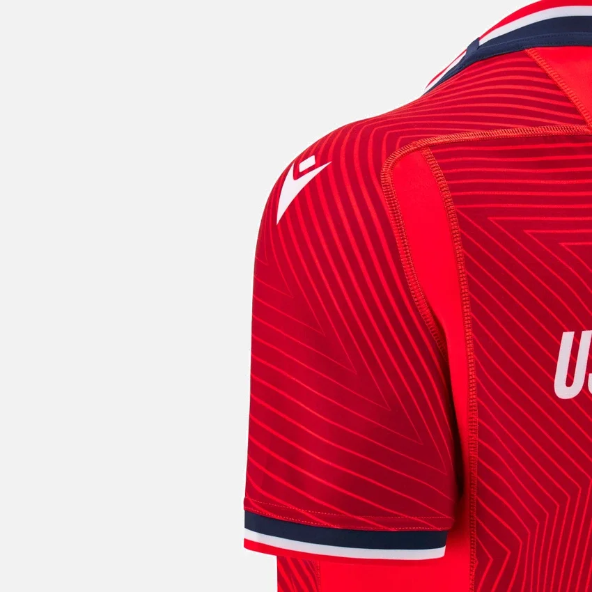 Camisas de treino de râguebi para adultos USA Rugby 2024/25 Camisas de treino de râguebi para adultos USA Rugby 2024/25