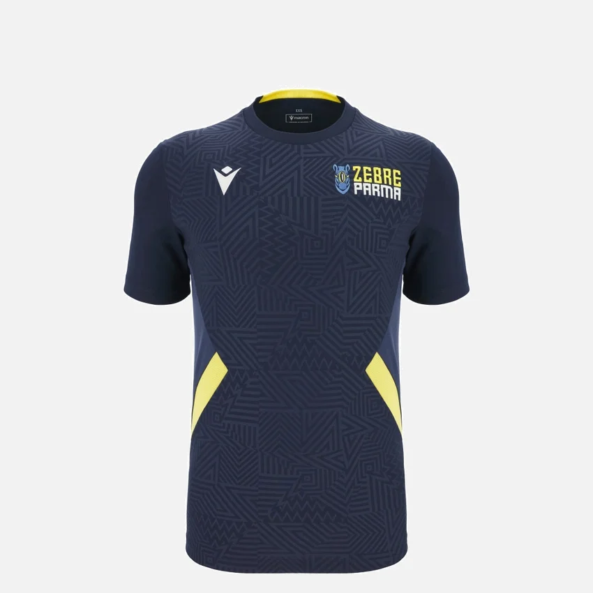 Camisas de treino júnior Zebre Parma 2025/26 Camisas de treino júnior Zebre Parma 2025/26