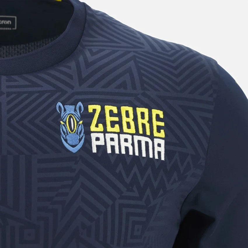 Camisas de treino júnior Zebre Parma 2025/26 Camisas de treino júnior Zebre Parma 2025/26