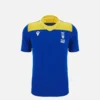 Camisas de treino júnior Zebre Parma 2025/26 azul royal/amarela Camisas de treino júnior Zebre Parma 2025/26 azul royal/amarela