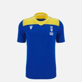 Camisas de treino júnior Zebre Parma 2025/26 azul royal/amarela