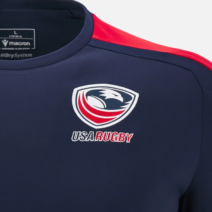 Camisas de treino para adultos USA Rugby 2024/25 Camisas de treino para adultos USA Rugby 2024/25
