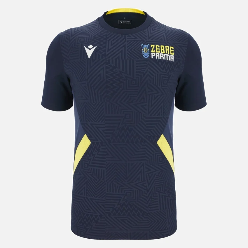 Camisas de treino para adultos Zebre Parma 2025/26 Camisas de treino para adultos Zebre Parma 2025/26