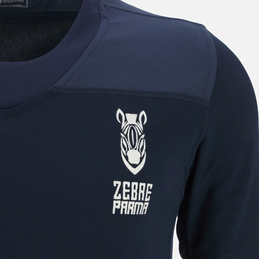 Camisas de treino para adultos Zebre Parma 2025/26 Camisas de treino para adultos Zebre Parma 2025/26