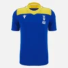 Camisas de treino para adultos Zebre Parma 2025/26 azul real/amarela Camisas de treino para adultos Zebre Parma 2025/26 azul real/amarela