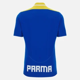 Camisas de treino para adultos Zebre Parma 2025/26 azul real/amarela Camisas de treino para adultos Zebre Parma 2025/26 azul real/amarela