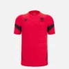 Camisas de treino vermelhas júniores da Seleção Nacional da Albânia FSHF 2026/27 Camisas de treino vermelhas júniores da Seleção Nacional da Albânia FSHF 2026/27