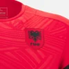 Camisas de treino vermelhas para adultos da Seleção Nacional da Albânia FSHF 2026/27 Camisas de treino vermelhas para adultos da Seleção Nacional da Albânia FSHF 2026/27