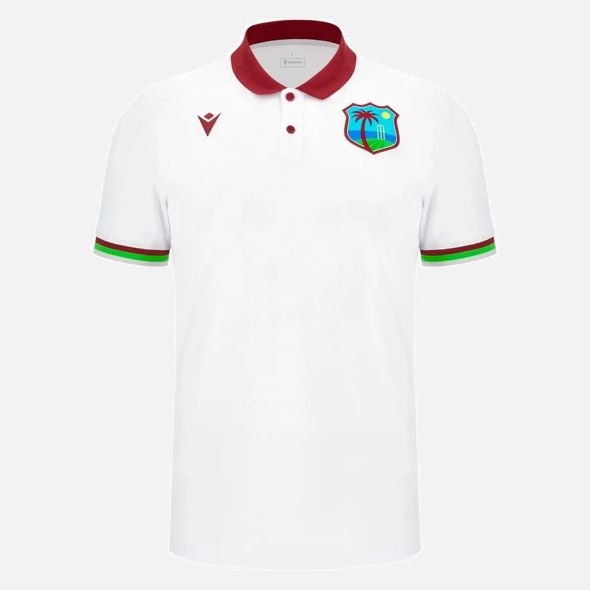Camisas de viagem para adultos West Indies Cricket 2025/26 Camisas de viagem para adultos West Indies Cricket 2025/26