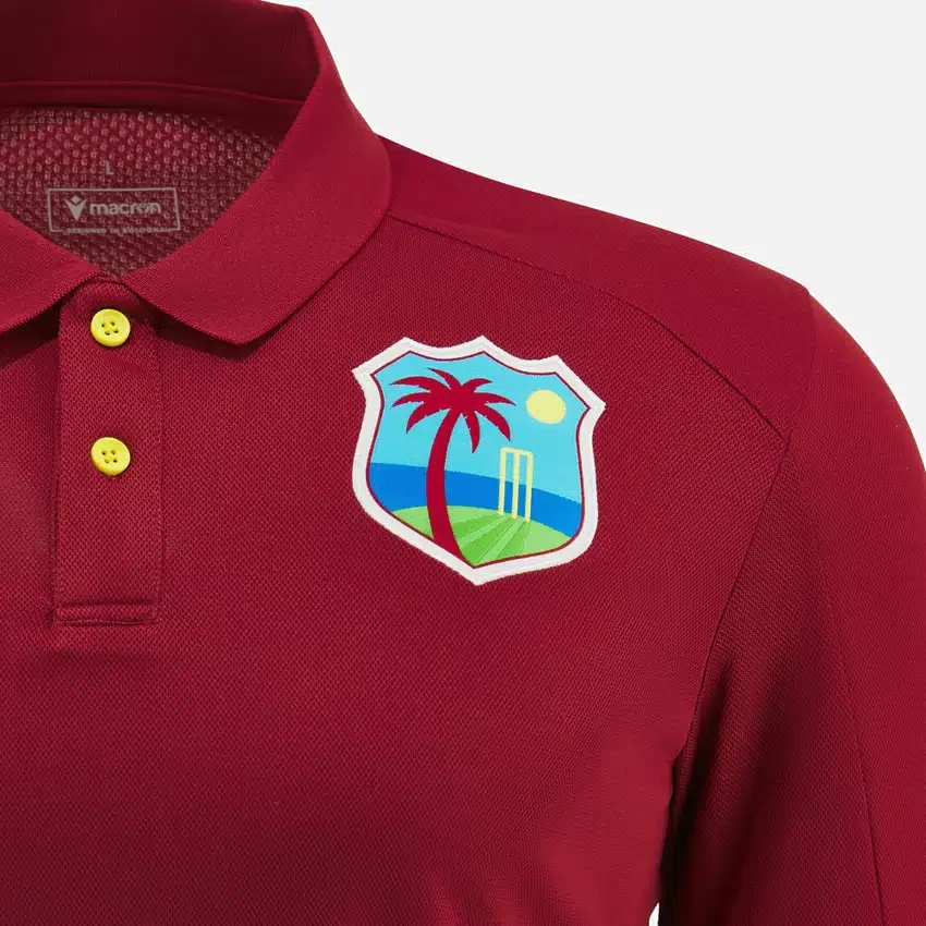 Camisas de viagem para adultos West Indies Cricket 2025/26 Camisas de viagem para adultos West Indies Cricket 2025/26