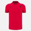 Camisas Polo Vermelhas de Viagem para Adultos da Seleção Nacional da Albânia FSHF 2026/27 Camisas Polo Vermelhas de Viagem para Adultos da Seleção Nacional da Albânia FSHF 2026/27