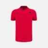 Camisas Polo Vermelhas de Viagem para Adultos da Seleção Nacional da Albânia FSHF 2026/27 Camisas Polo Vermelhas de Viagem para Adultos da Seleção Nacional da Albânia FSHF 2026/27