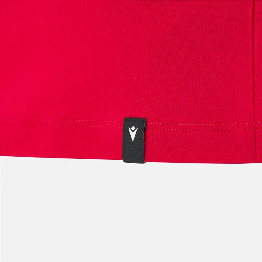 Camisas Polo Vermelhas de Viagem para Adultos da Seleção Nacional da Albânia FSHF 2026/27 Camisas Polo Vermelhas de Viagem para Adultos da Seleção Nacional da Albânia FSHF 2026/27
