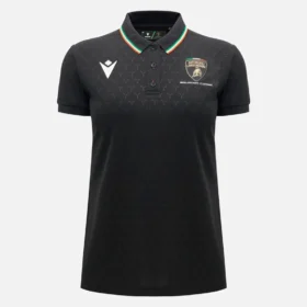 Camisas Preto Feminino Automobili Lamborghini Squadra Corse