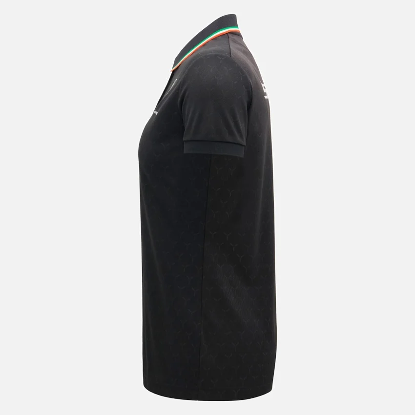 Camisas Preto Feminino Automobili Lamborghini Squadra Corse Camisas Preto Feminino Automobili Lamborghini Squadra Corse