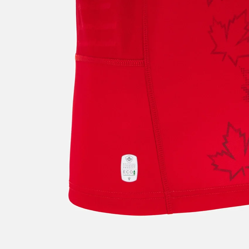 Camisas Replica Femeninas de Rugby do Canadá WRWC 2025 Camisas Replica Femeninas de Rugby do Canadá WRWC 2025
