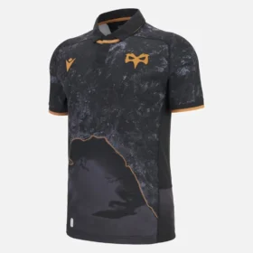 Camisas réplica da equipa da casa dos Ospreys 2025/26