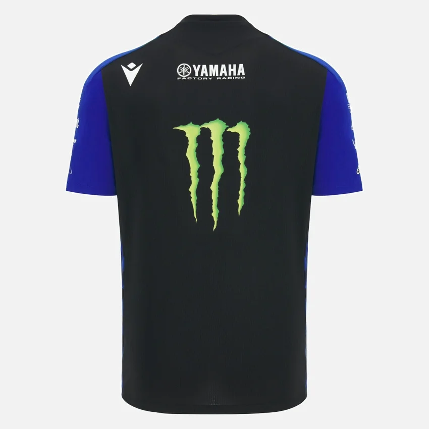 Camisas réplica da equipa Monster Energy Yamaha MotoGP 2026 Camisas réplica da equipa Monster Energy Yamaha MotoGP 2026
