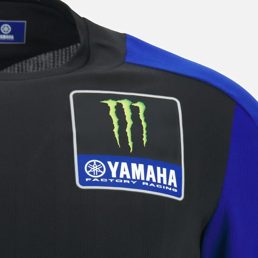 Camisas réplica da equipa Monster Energy Yamaha MotoGP 2026 Camisas réplica da equipa Monster Energy Yamaha MotoGP 2026