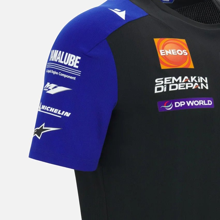 Camisas réplica da equipa Monster Energy Yamaha MotoGP 2026 Camisas réplica da equipa Monster Energy Yamaha MotoGP 2026
