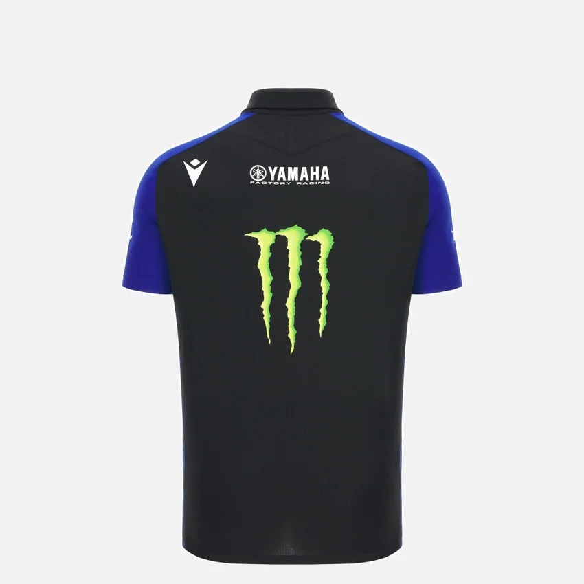 Camisas réplica da equipa Monster Energy Yamaha MotoGP 2026 – Tamanhos mais pequenos Camisas réplica da equipa Monster Energy Yamaha MotoGP 2026 – Tamanhos mais pequenos